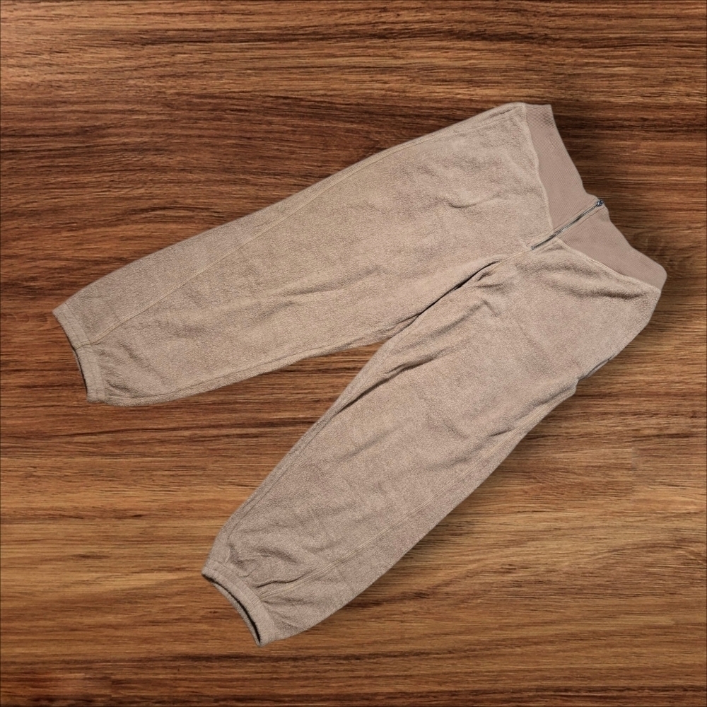Aerie Warm Brown Fuzzy Cozywear Joggers NWT